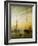 Ships in the harbour-Caspar David Friedrich-Framed Giclee Print