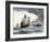 Ships of Ferdinand Magellan Rounding Tierra del Fuego to Circumnavigate the Earth 1519 to 1521-null-Framed Giclee Print