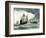 Ships of Ferdinand Magellan Rounding Tierra del Fuego to Circumnavigate the Earth 1519 to 1521-null-Framed Giclee Print