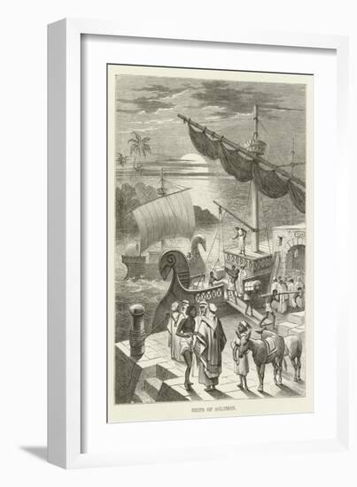 Ships of Solomon-null-Framed Giclee Print