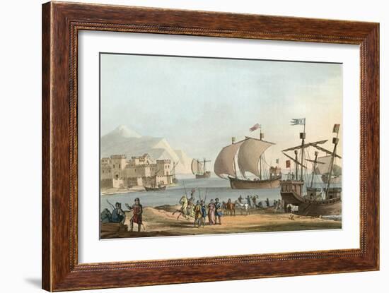 Ships of the Crusades-Charles Hamilton Smith-Framed Art Print