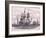 Ships of the Time of Charles II-Charles William Wyllie-Framed Giclee Print