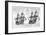 Ships of Willem Barents' Expedition to the Arctic, 1596-null-Framed Giclee Print