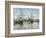 Ships Riding on the Seine at Rouen, 1872- 73-Claude Monet-Framed Giclee Print