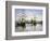 Ships Riding on the Seine at Rouen-Claude Monet-Framed Giclee Print