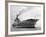 Ships Royal Navy Aircraft Carrier HMS Eagle at Anchor in Plymouth Sound, November 1951-null-Framed Photographic Print