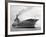 Ships Royal Navy Aircraft Carrier HMS Eagle at Anchor in Plymouth Sound, November 1951-null-Framed Photographic Print