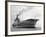 Ships Royal Navy Aircraft Carrier HMS Eagle at Anchor in Plymouth Sound, November 1951-null-Framed Photographic Print