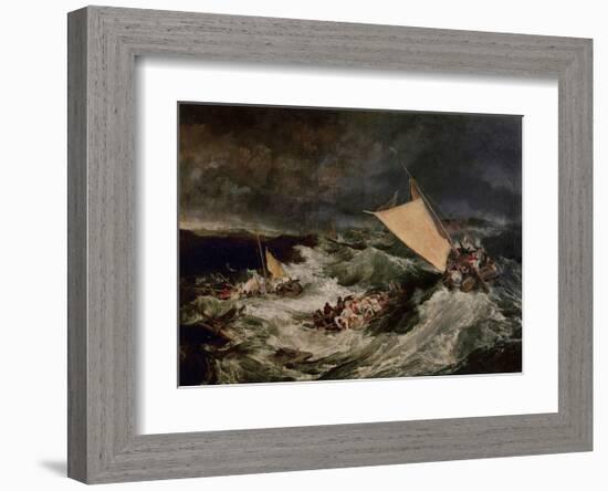 Shipwreck, 1800-J M W Turner-Framed Giclee Print