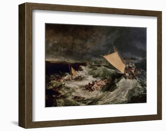 Shipwreck, 1800-J M W Turner-Framed Giclee Print