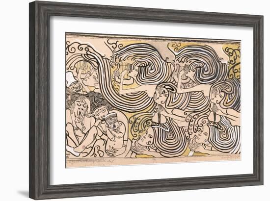 Shipwreck, 1895-Jan Theodore Toorop-Framed Giclee Print