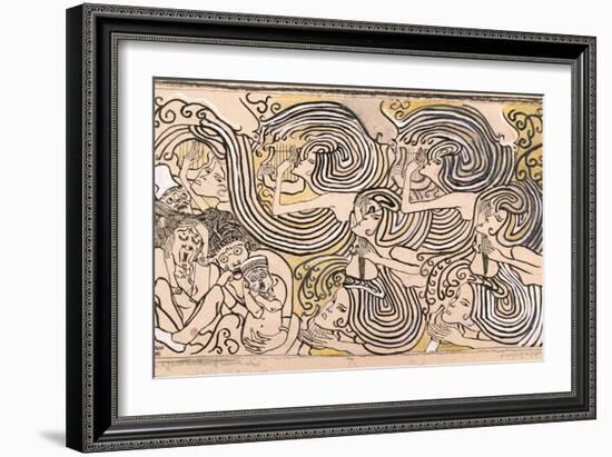 Shipwreck, 1895-Jan Theodore Toorop-Framed Giclee Print