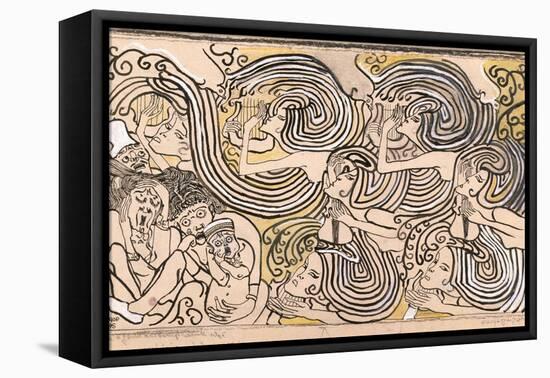 Shipwreck, 1895-Jan Theodore Toorop-Framed Premier Image Canvas