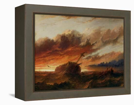 Shipwreck, c.1850-Francis Danby-Framed Premier Image Canvas