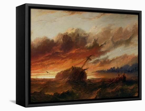 Shipwreck, c.1850-Francis Danby-Framed Premier Image Canvas