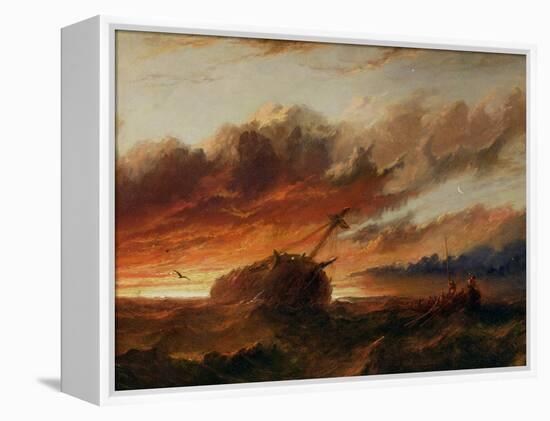 Shipwreck, c.1850-Francis Danby-Framed Premier Image Canvas