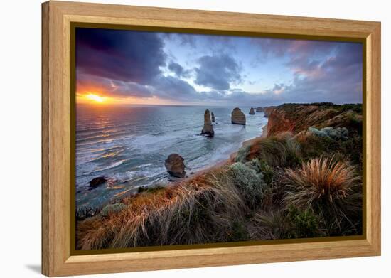 Shipwreck Coast-Wayne Bradbury-Framed Premier Image Canvas