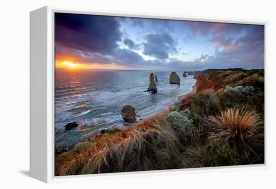 Shipwreck Coast-Wayne Bradbury-Framed Premier Image Canvas