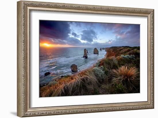 Shipwreck Coast-Wayne Bradbury-Framed Photographic Print