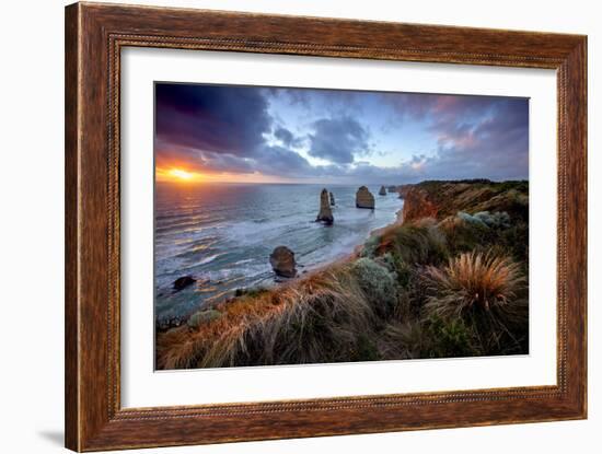 Shipwreck Coast-Wayne Bradbury-Framed Photographic Print