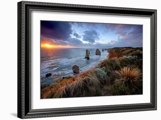 Shipwreck Coast-Wayne Bradbury-Framed Photographic Print