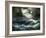 Shipwreck in Stormy Sea at Night-Thomas Moran-Framed Giclee Print