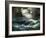 Shipwreck in Stormy Sea at Night-Thomas Moran-Framed Giclee Print