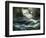 Shipwreck in Stormy Sea at Night-Thomas Moran-Framed Giclee Print