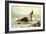 Shipwreck in the Desert. 1886-Carl Haag-Framed Giclee Print