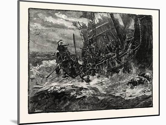 Shipwreck of Prince William-null-Mounted Giclee Print