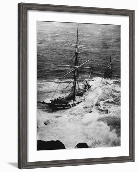 Shipwreck of the Cromdale-null-Framed Photographic Print