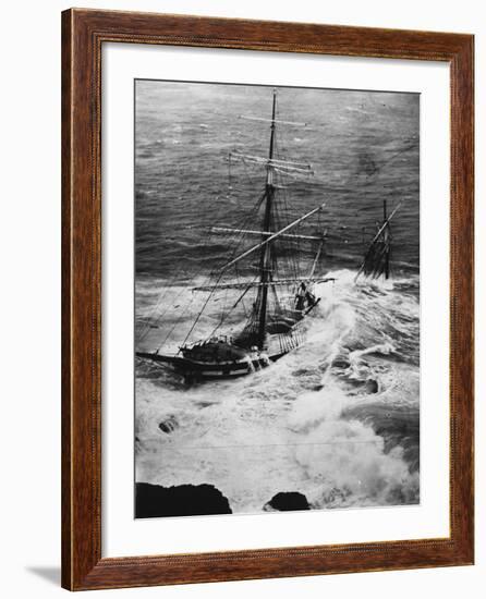 Shipwreck of the Cromdale-null-Framed Photographic Print