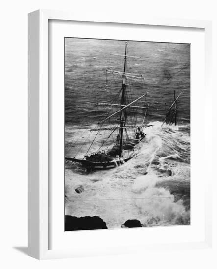 Shipwreck of the Cromdale-null-Framed Photographic Print