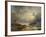 Shipwreck Off a Rocky Coast-Wijnand Nuijen-Framed Art Print