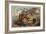 Shipwreck Survivors, Eating Corned Beef on a Raft in Storm-null-Framed Giclee Print