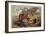 Shipwreck Survivors, Eating Corned Beef on a Raft in Storm-null-Framed Giclee Print