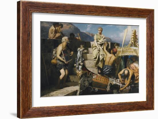 Shipwrecked Beggar-Henryk Siemiradzki-Framed Giclee Print