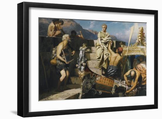 Shipwrecked Beggar-Henryk Siemiradzki-Framed Giclee Print