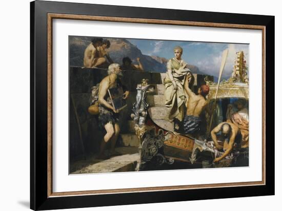 Shipwrecked Beggar-Henryk Siemiradzki-Framed Giclee Print