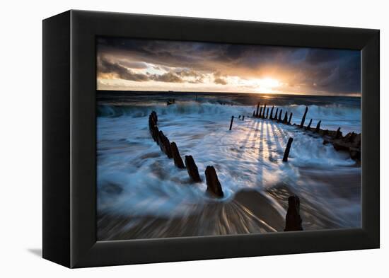 Shipwrecked-Mel Brackstone-Framed Premier Image Canvas