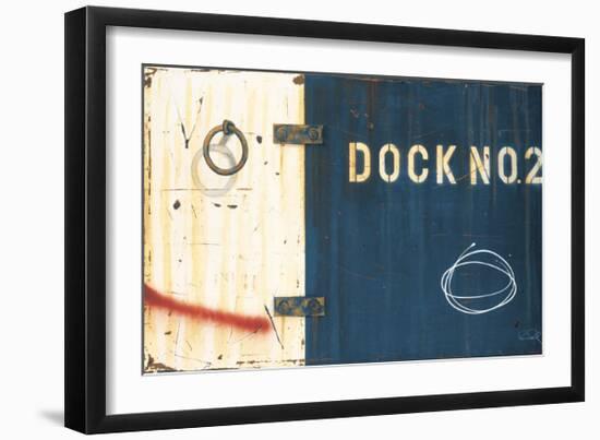 Shipyard-Luis Sanchez-Framed Giclee Print