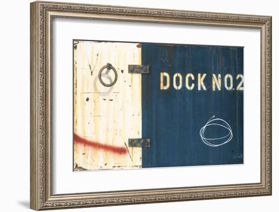 Shipyard-Luis Sanchez-Framed Giclee Print