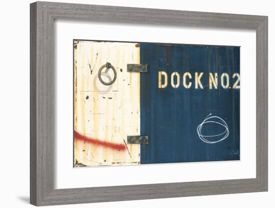 Shipyard-Luis Sanchez-Framed Giclee Print