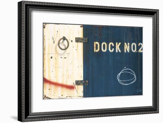 Shipyard-Luis Sanchez-Framed Giclee Print