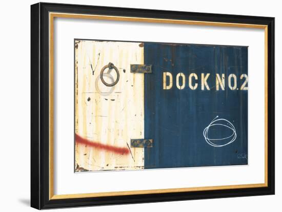 Shipyard-Luis Sanchez-Framed Giclee Print