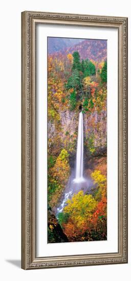 Shiramizu Waterfall Gifu Shirakawa-Mura Japan-null-Framed Photographic Print