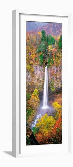 Shiramizu Waterfall Gifu Shirakawa-Mura Japan-null-Framed Photographic Print