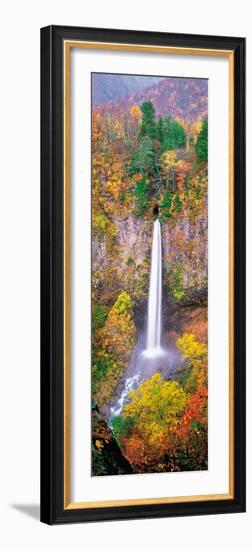 Shiramizu Waterfall Gifu Shirakawa-Mura Japan-null-Framed Photographic Print