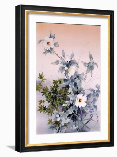 Shirasagi-Haruyo Morita-Framed Art Print