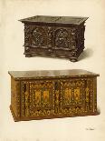 Oak Chest, Property of Seymour Lucas; Oak Inlaid Nonesuch Chest-Shirley Charles Llewellyn Slocombe-Giclee Print
